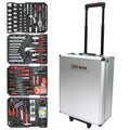 White 4 Layers Rolling Tool Box Set C139035