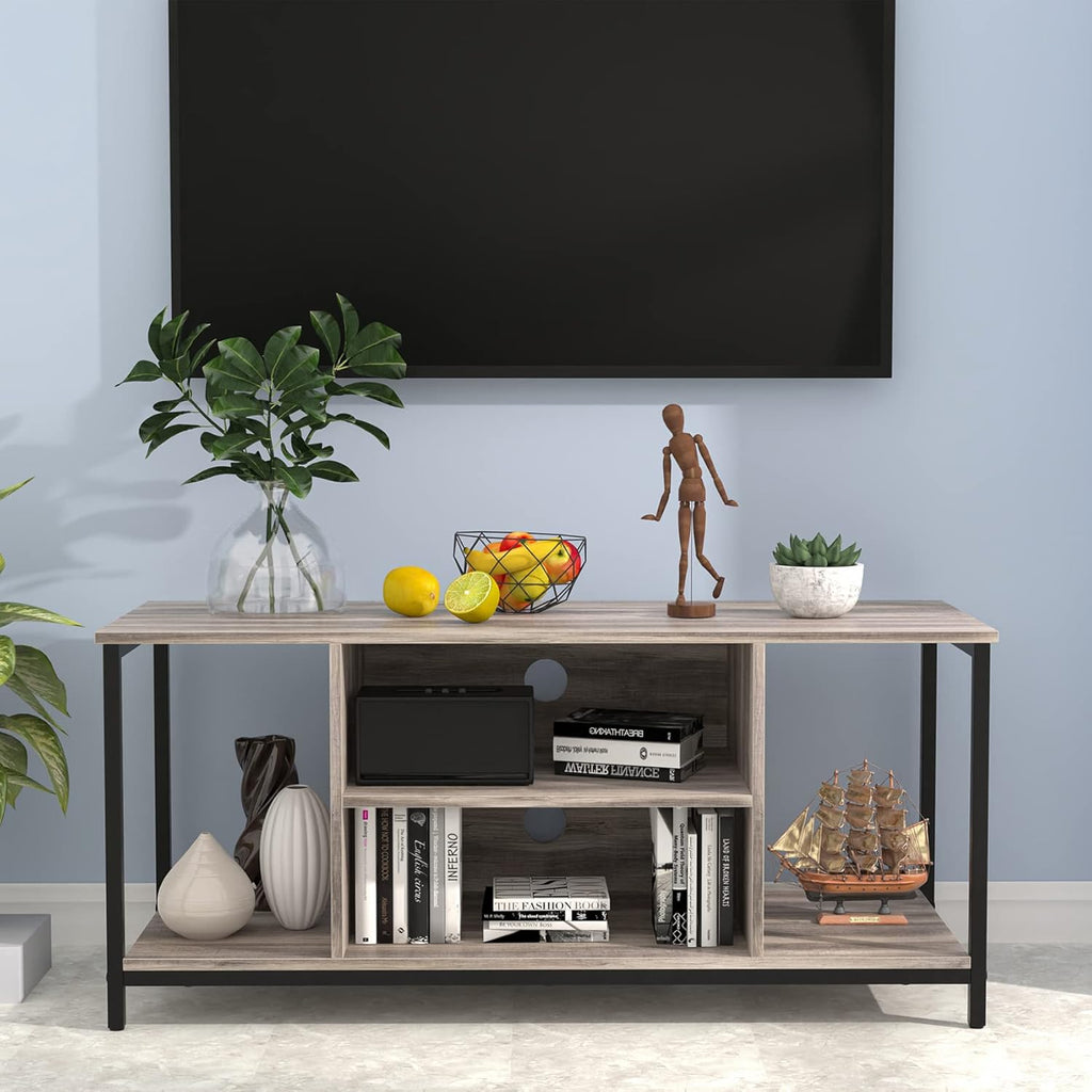 Gray 2 Tier TV Stand for 55 inch TV Y983