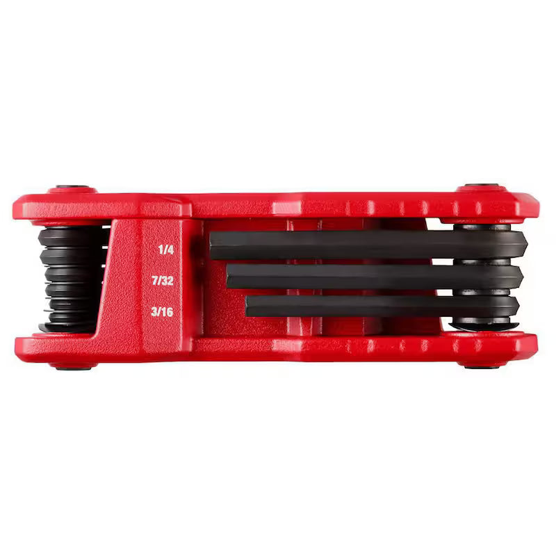 Folding SAE Hex Key Set 9-Piece V200177