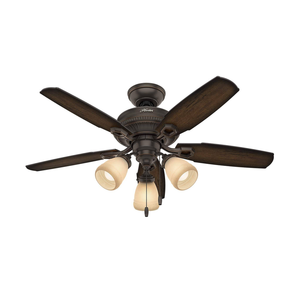 Onyx Bengal Ceiling Fan with Light M186