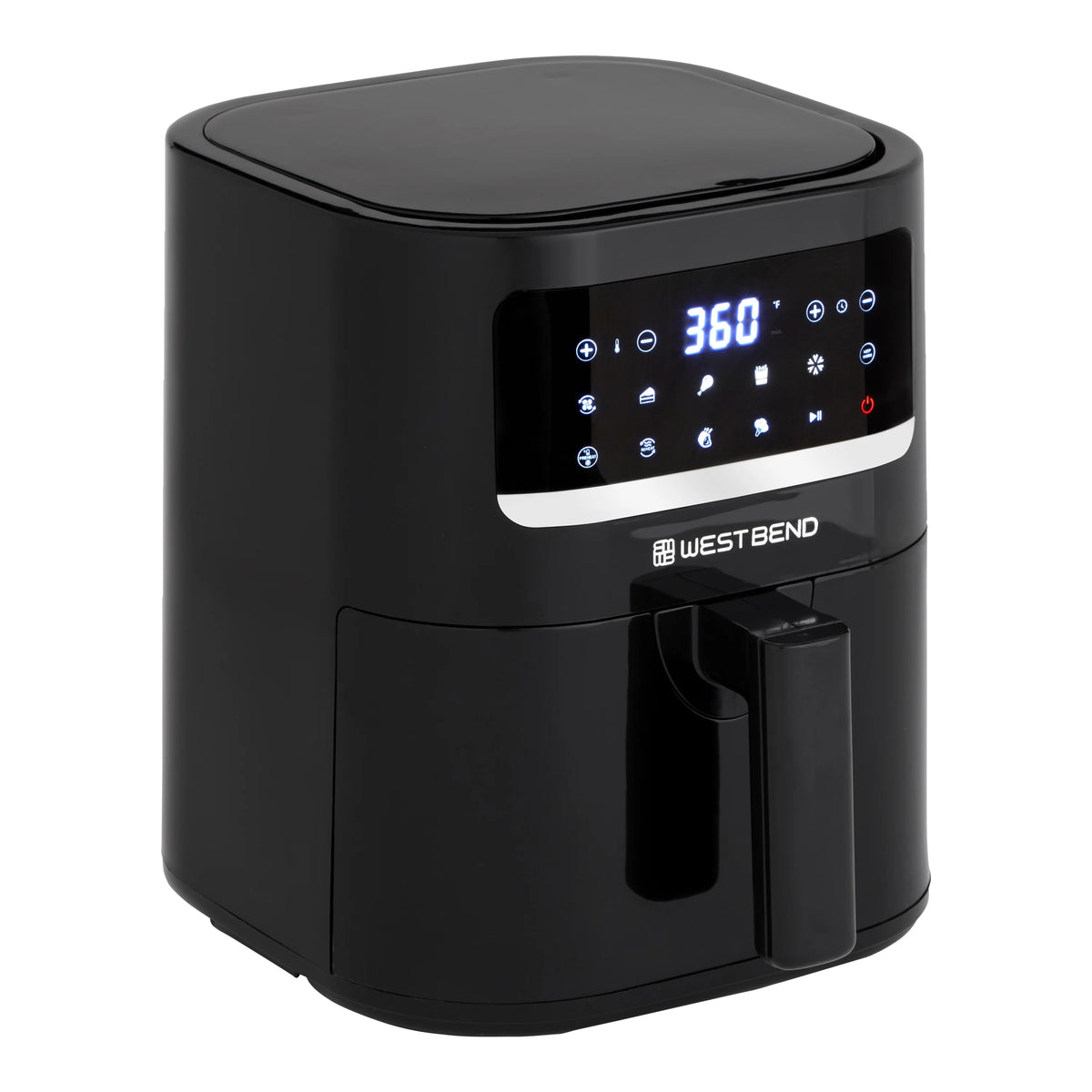 5 Qt. Air Fryer with 10 Presets, Black H256127