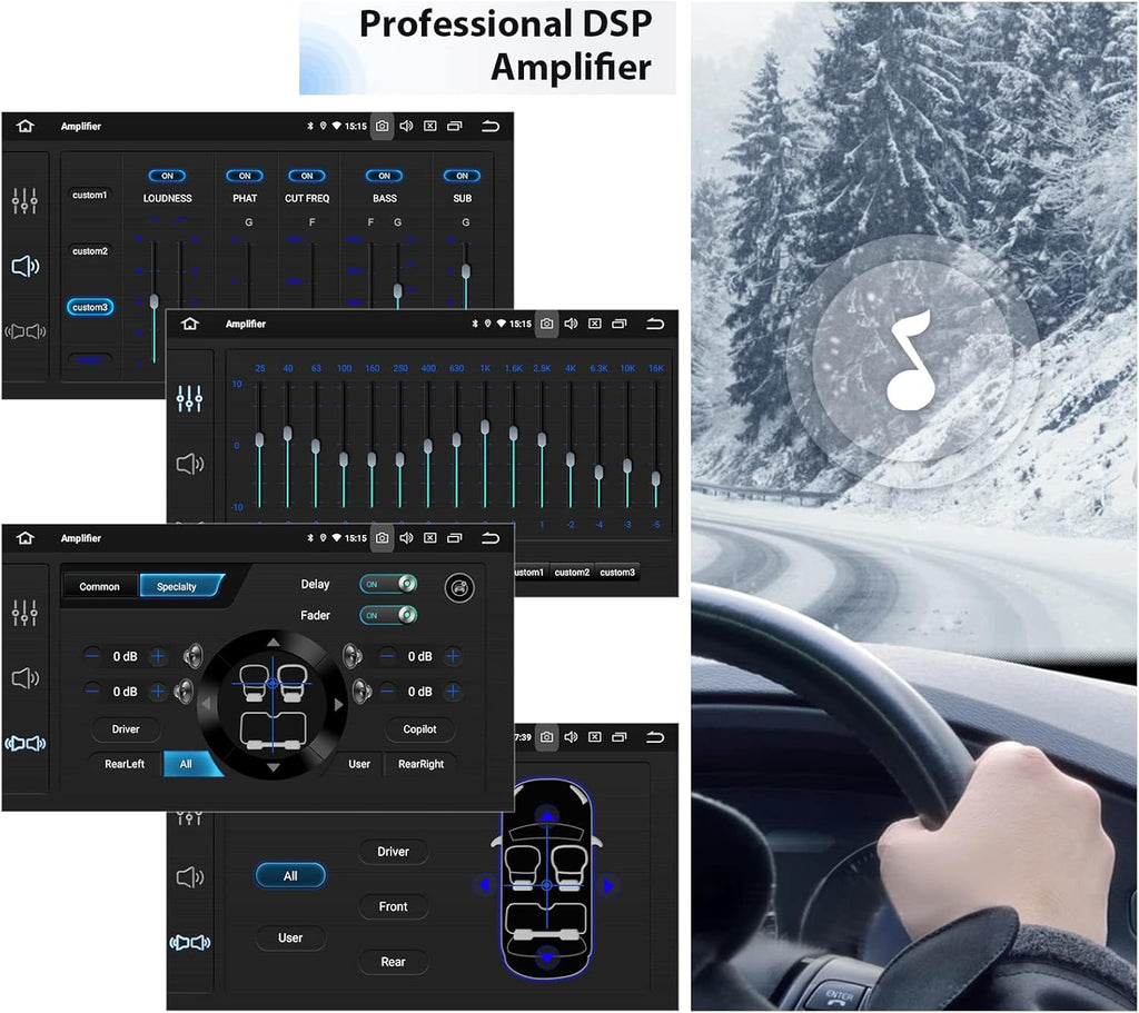 10.2 Inch Android Car Stereo with Navigation Bluetooth Touchscreen I9531