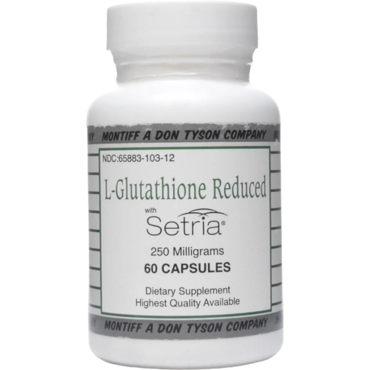 L-Glutathione Reduced 250 mg 60 caps P99826