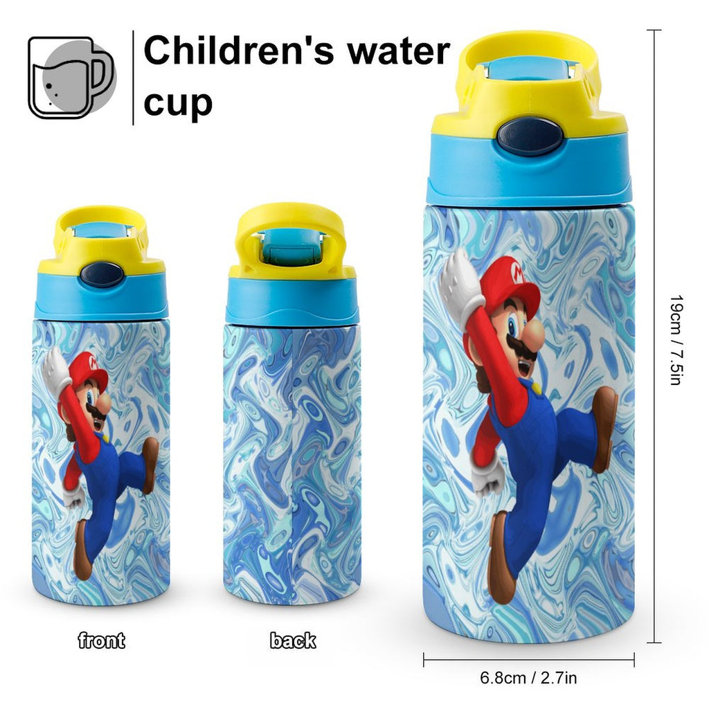 Insulated Stainless Steel Water Bottle With Straw S915
