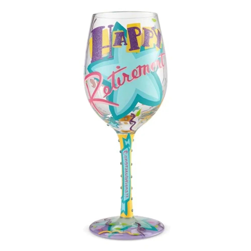 Retirement Wine Glass K6000
