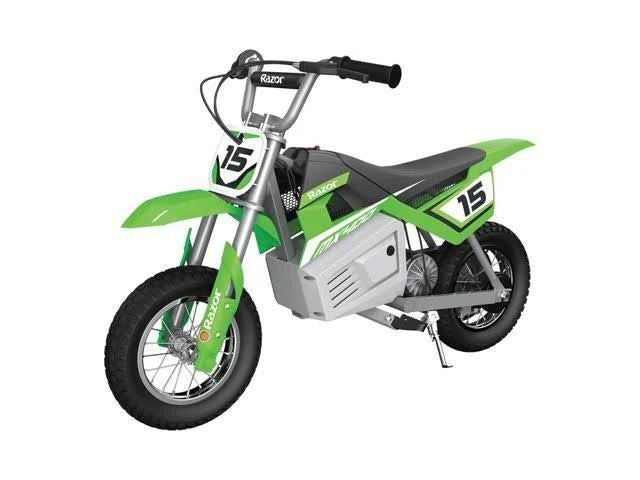 Green and Blue Kids Electric Motocross Motorcycle Bikes H514098