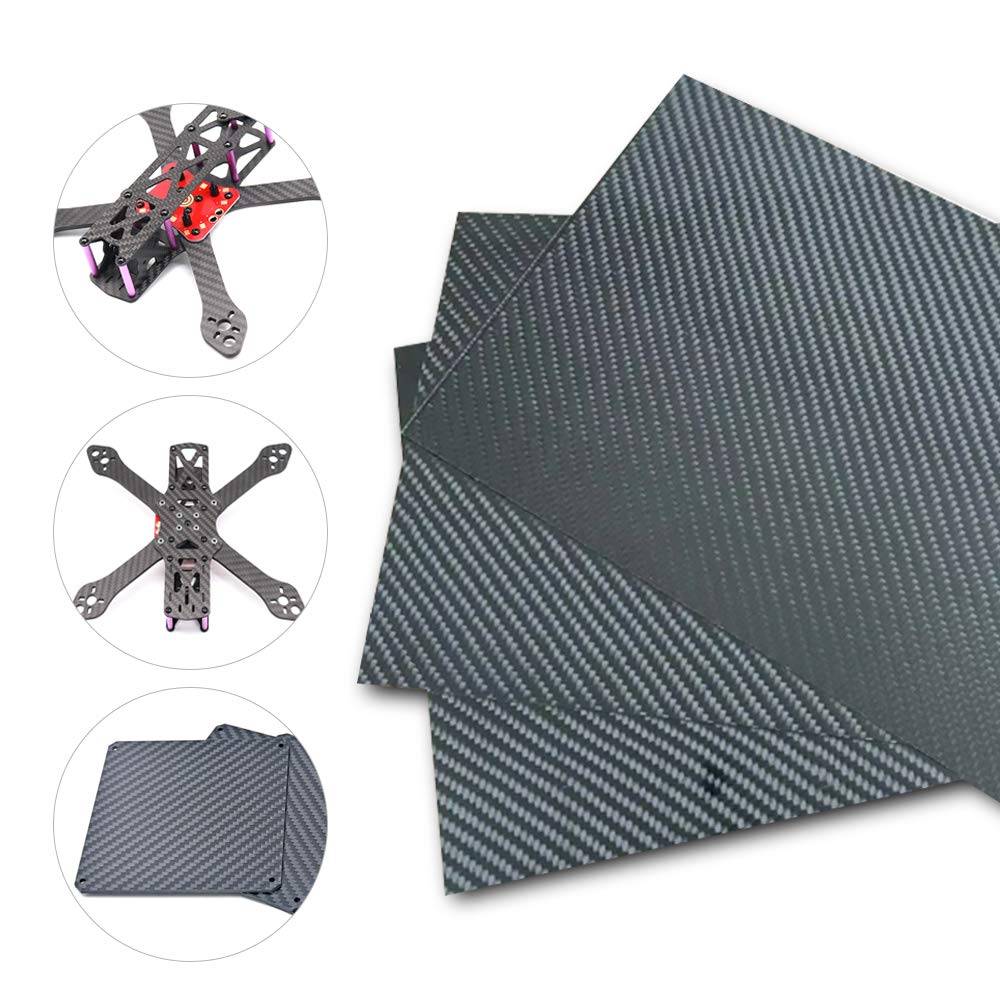 Carbon Fiber Sheets 3K Twill Matte Plate H691