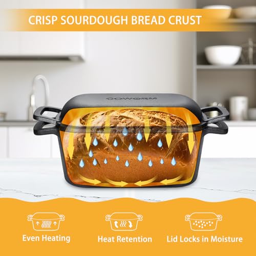 3.6QT Pre-Seasoned Cast Iron Dutch Oven with Lid H843384